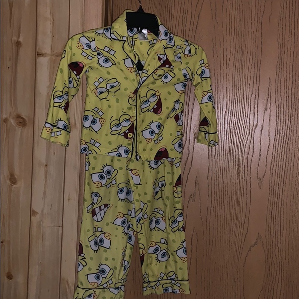 Sponge bob square pants pajama set